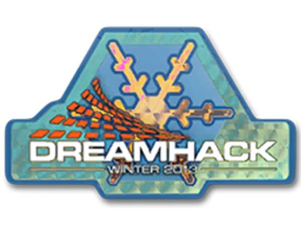 Sticker | Blue Snowflake (Foil)