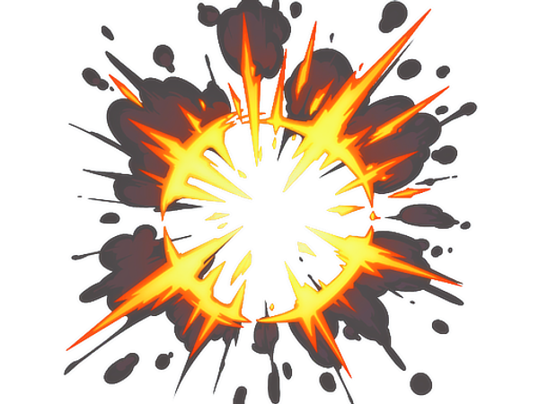 Наклейка | Эпицентр взрыва