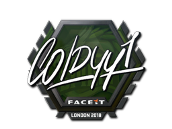 Sticker | COLDYY1 | London 2018