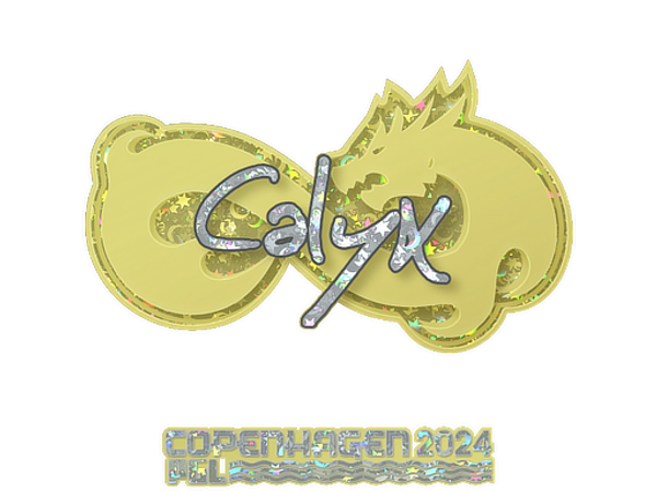 Sticker | Calyx (Glitter) | Copenhagen 2024