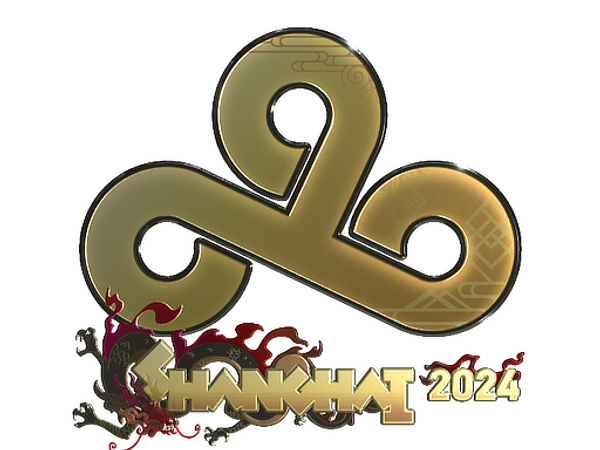 Sticker | Cloud9 (Gold) | Shanghai 2024