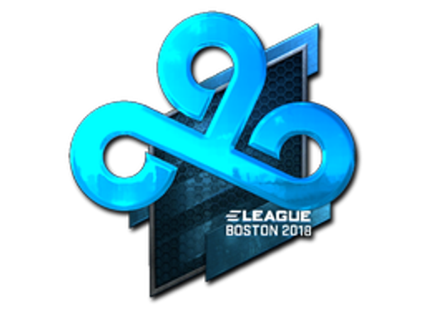 Наклейка | Cloud9 (металлическая) | Бостон-2018
