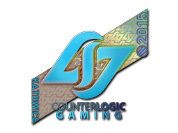 Наклейка | Counter Logic Gaming (голографическая) | Катовице-2015