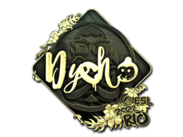 Sticker | Dycha (Gold) | Rio 2022