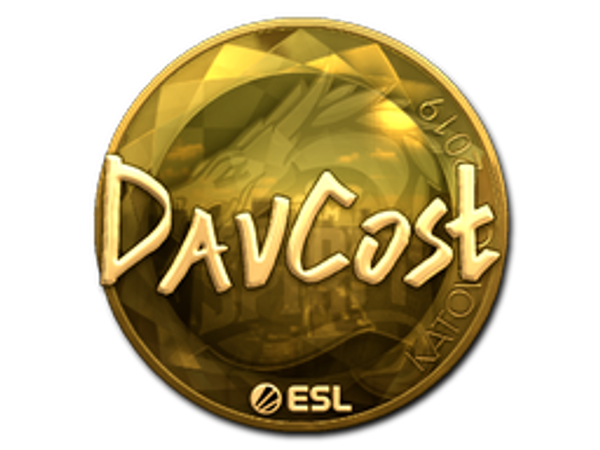 Sticker | DavCost (Gold) | Katowice 2019