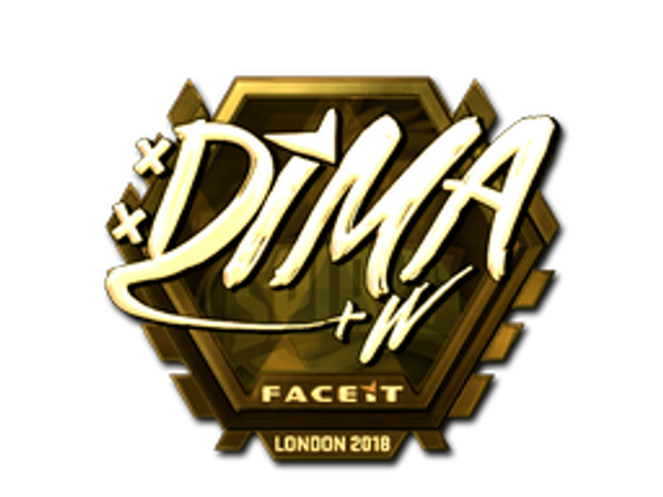 Sticker | Dima (Gold) | London 2018
