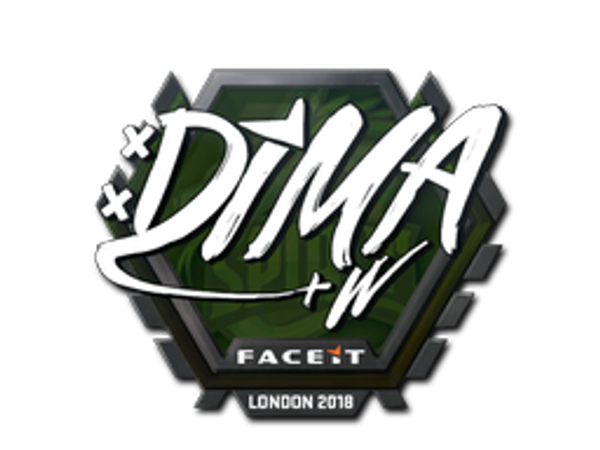 Sticker | Dima | London 2018