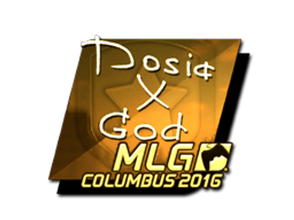 Sticker | Dosia (Gold) | MLG Columbus 2016