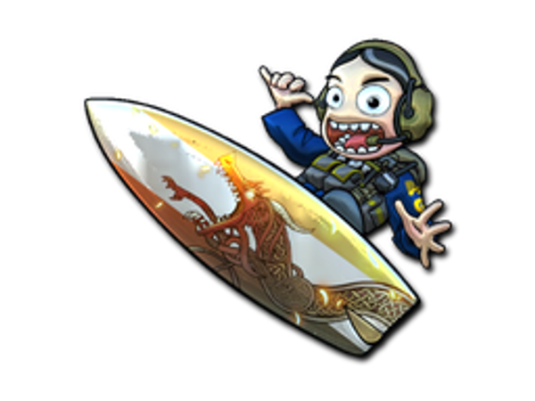 Sticker | Dragon Lore Surf Ava (Foil)