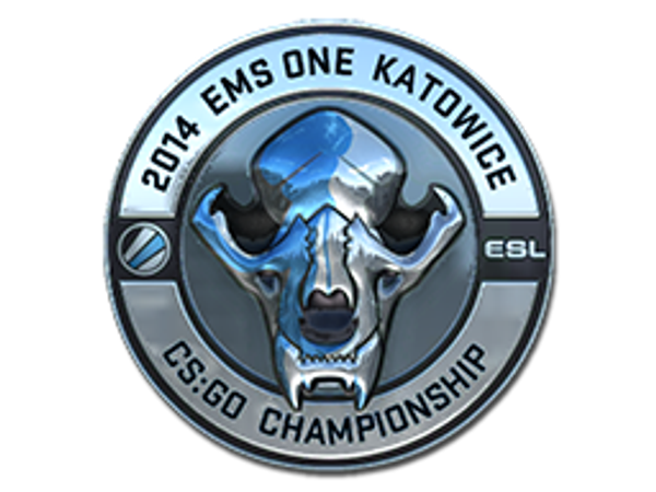 Sticker | ESL Skull (Foil) | Katowice 2014