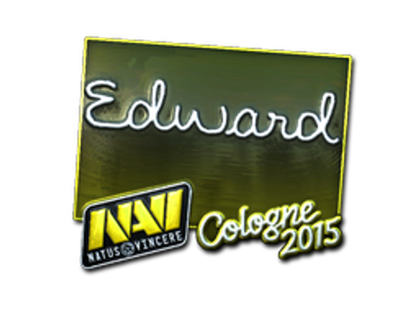 Sticker | Edward (Foil) | Cologne 2015
