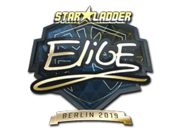 Sticker | EliGE (Gold) | Berlin 2019
