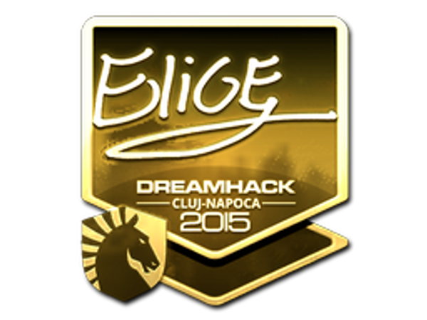 Sticker | EliGE (Gold) | Cluj-Napoca 2015