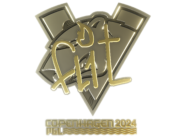 Sticker | FL1T (Gold) | Copenhagen 2024