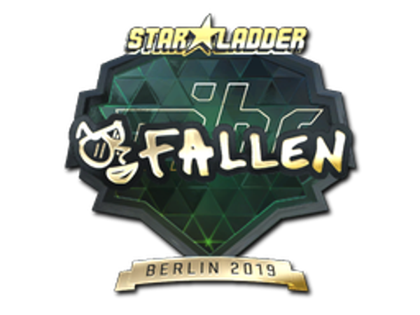 Sticker | FalleN (Gold) | Berlin 2019