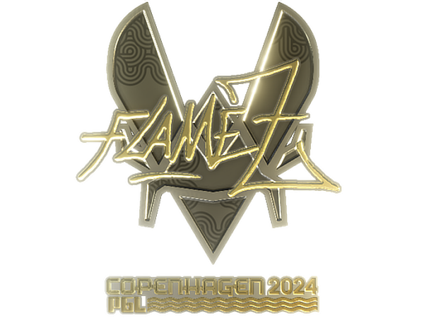 Sticker | FlameZ (Gold) | Copenhagen 2024