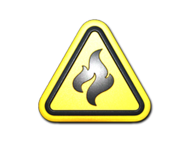 Sticker | Flammable (Foil)