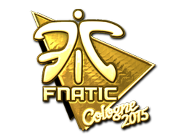 Sticker | Fnatic (Gold) | Cologne 2015