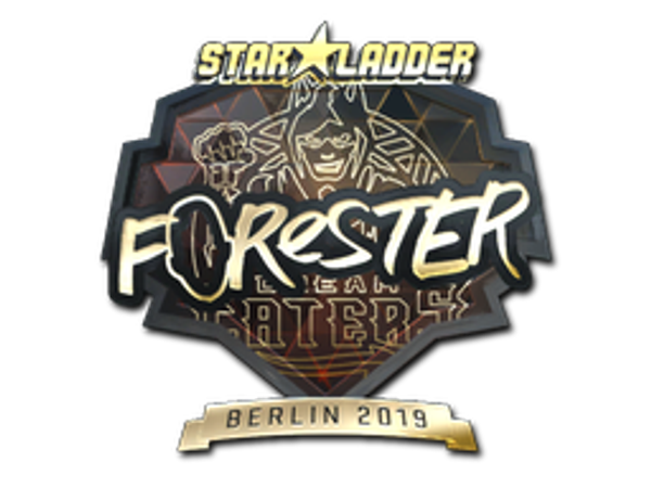 Sticker | Forester (Gold) | Berlin 2019