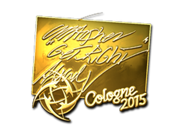 Sticker | GeT_RiGhT (Gold) | Cologne 2015