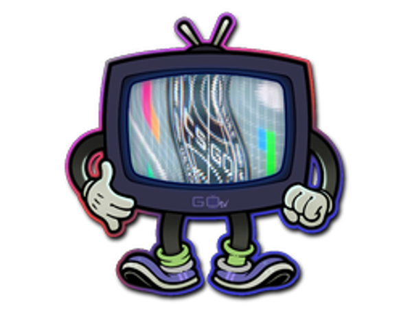 Sticker | Global TV (Lenticular)