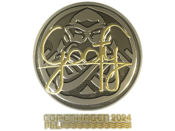 Sticker | Goofy (Gold) | Copenhagen 2024