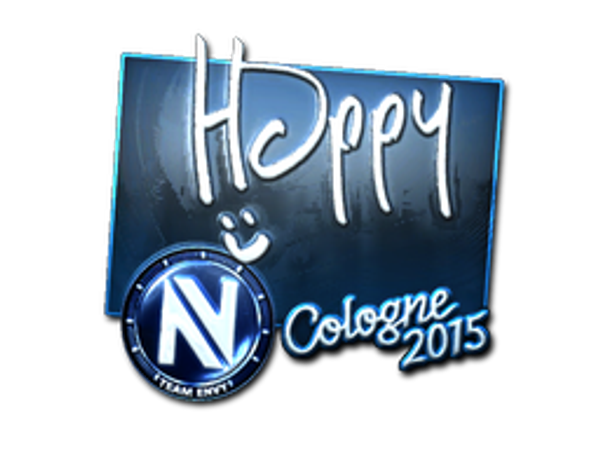 Sticker | Happy (Foil) | Cologne 2015