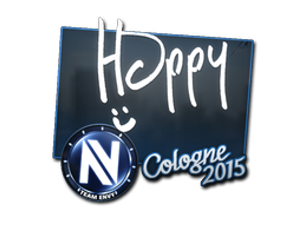 Sticker | Happy | Cologne 2015