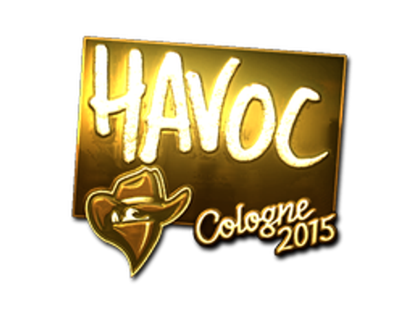 Sticker | Havoc (Gold) | Cologne 2015