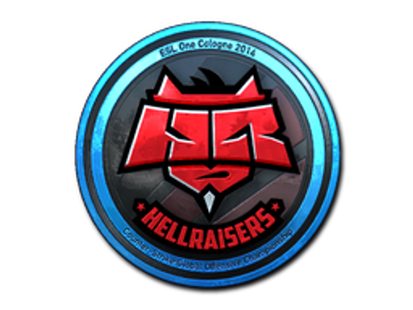 Наклейка | HellRaisers (металлическая) | Кёльн-2014