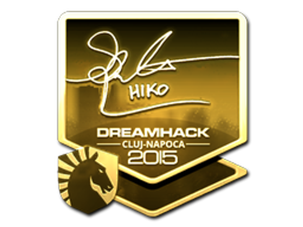 Sticker | Hiko (Gold) | Cluj-Napoca 2015