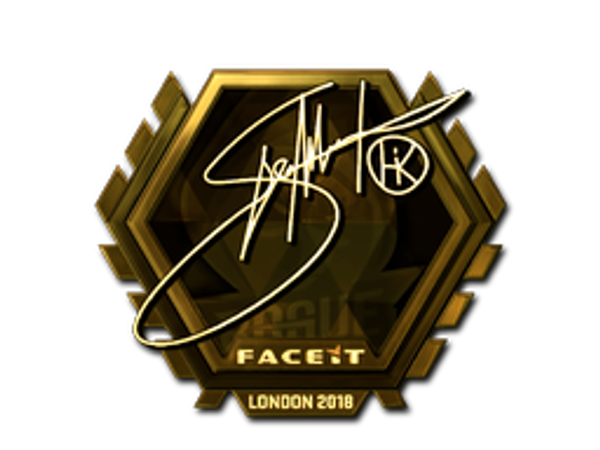 Sticker | Hiko (Gold) | London 2018