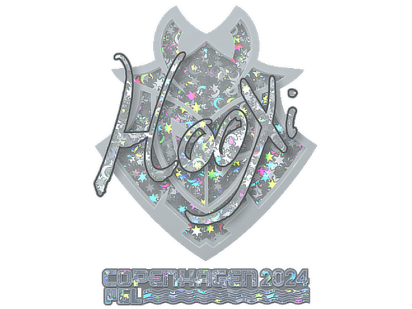 Sticker | HooXi (Glitter) | Copenhagen 2024