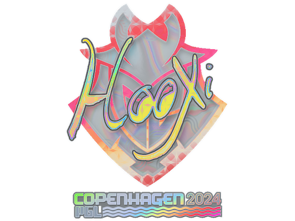 Sticker | HooXi (Holo) | Copenhagen 2024