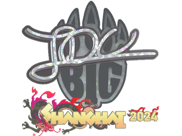 Sticker | JDC (Glitter) | Shanghai 2024