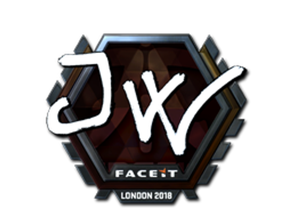 Sticker | JW (Foil) | London 2018