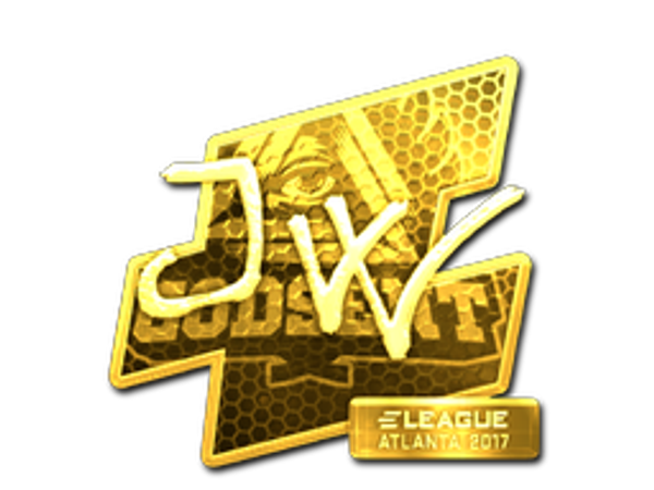 Sticker | JW (Gold) | Atlanta 2017