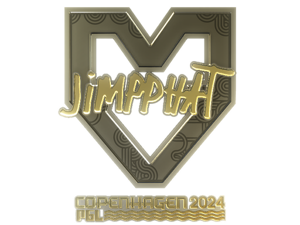 Sticker | Jimpphat (Gold) | Copenhagen 2024