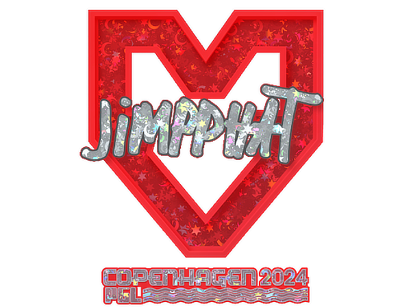 Sticker | Jimpphat (Glitter) | Copenhagen 2024