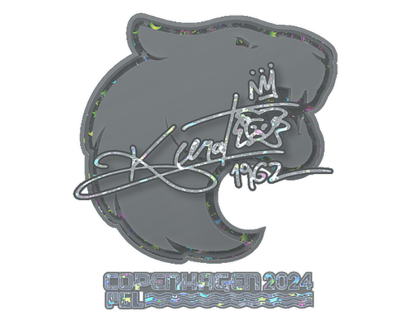 Sticker | KSCERATO (Glitter) | Copenhagen 2024