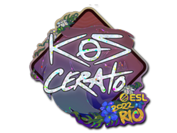 Sticker | KSCERATO (Glitter) | Rio 2022