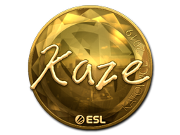 Sticker | Kaze (Gold) | Katowice 2019