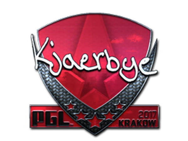 Sticker | Kjaerbye (Foil) | Krakow 2017