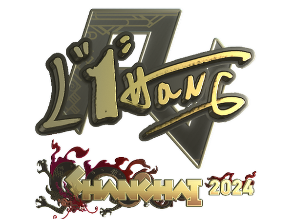 Sticker | L1haNg (Gold) | Shanghai 2024