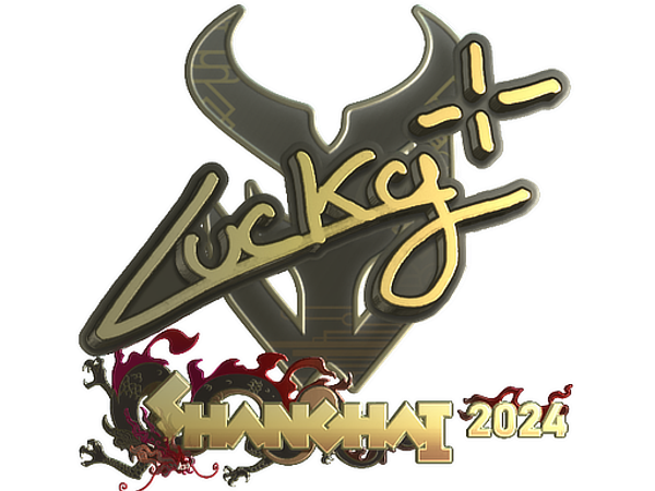 Sticker | Lucky (Gold) | Shanghai 2024