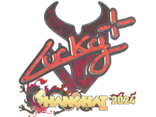 Sticker | Lucky (Holo) | Shanghai 2024