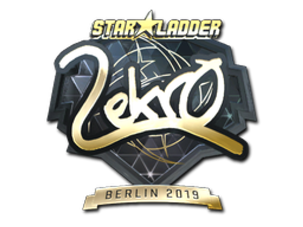 Sticker | Lekr0 (Gold) | Berlin 2019