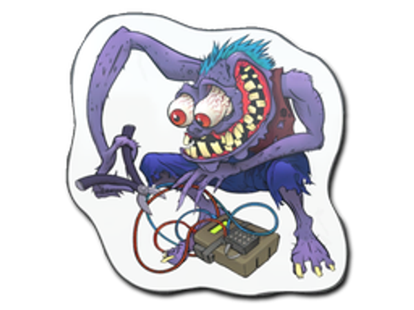 Sticker | Purple Bombster