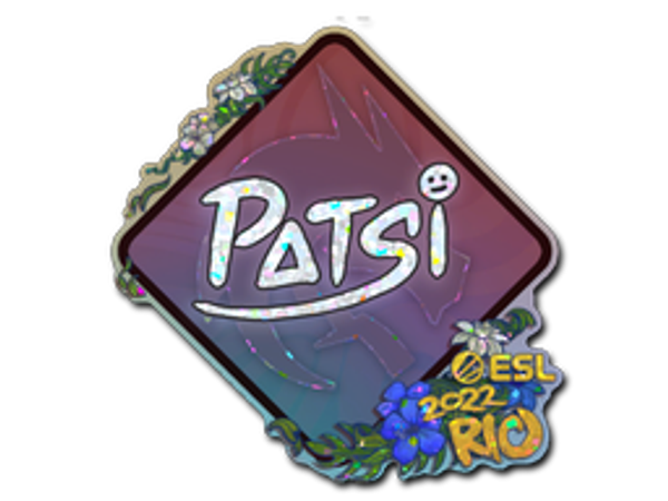 Sticker | Patsi (Glitter) | Rio 2022