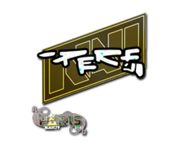 Наклейка | Perfecto (с блёстками) | Париж-2023